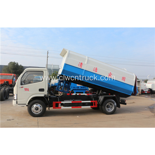 Huge sale Dongfeng 5cbm side loader garbage truck